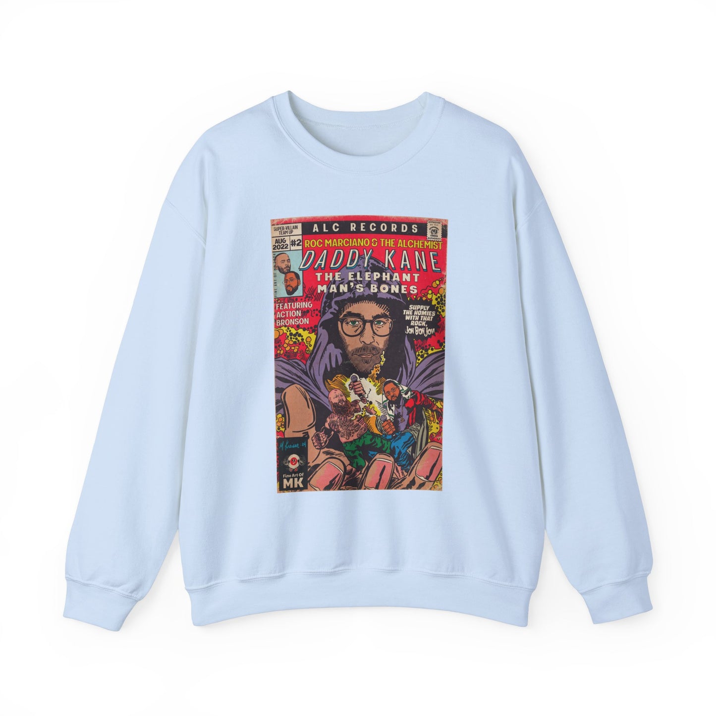 Roc Marciano, Alchemist, Action Bronson - Daddy Kane - Unisex Heavy Blend™ Crewneck Sweatshirt