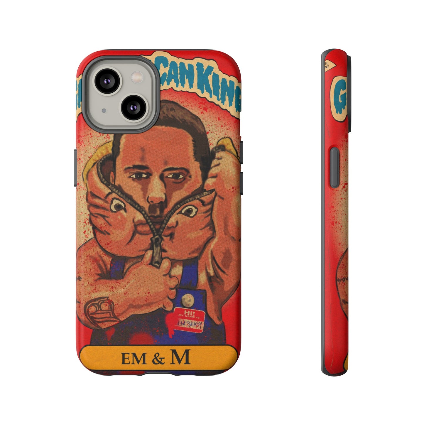 Em & M - Garbage Can Kings - Eminem - Tough Phone Cases