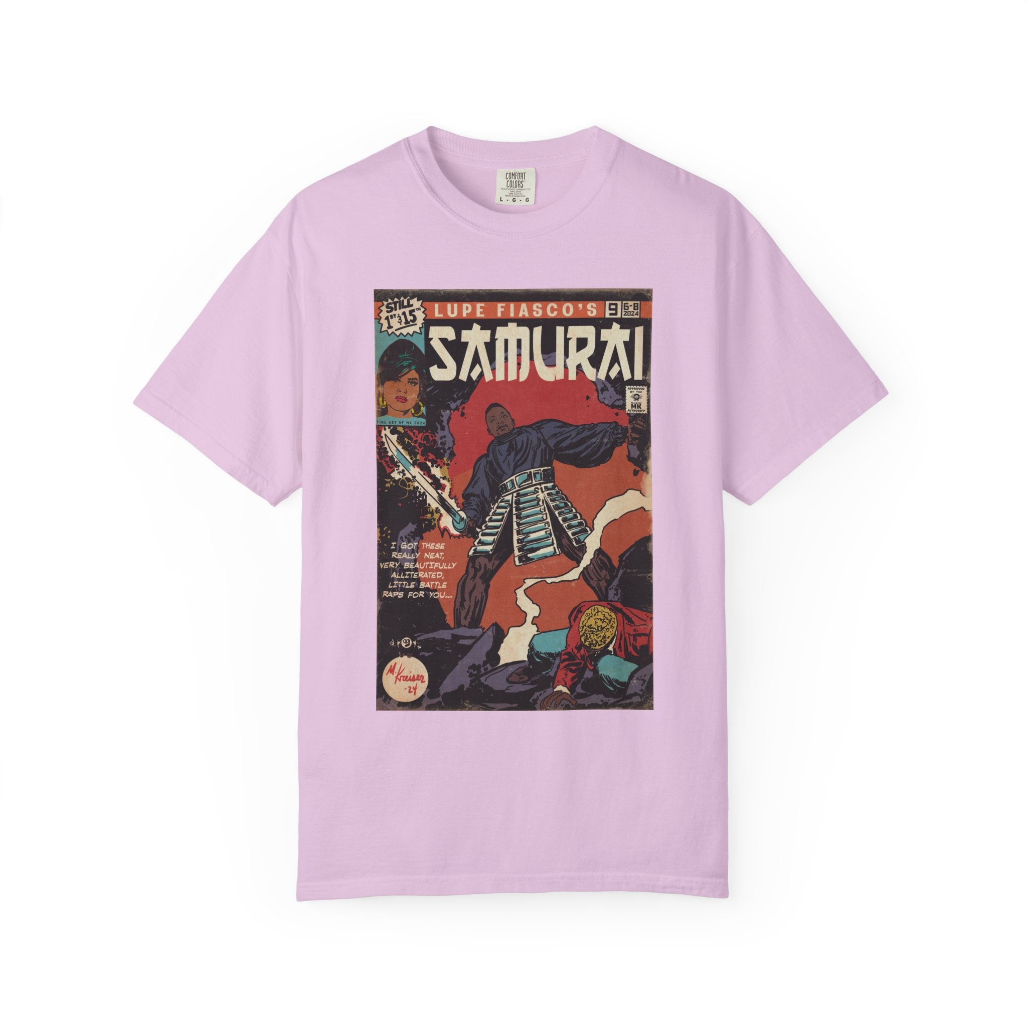 Samurai - Unisex Comfort Colors T-shirt