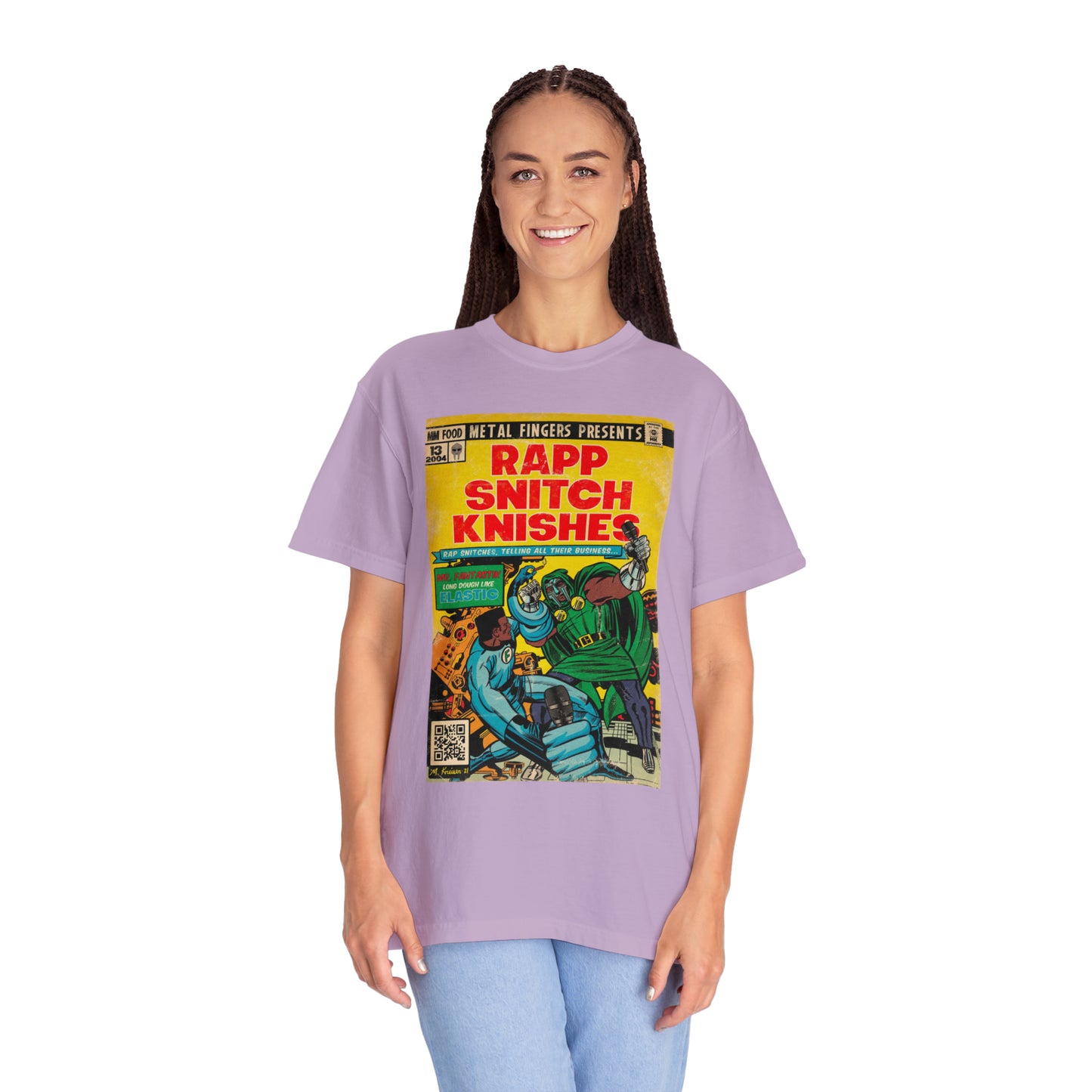MF DOOM - Rapp Snitch Knishes - Unisex Comfort Colors T-shirt