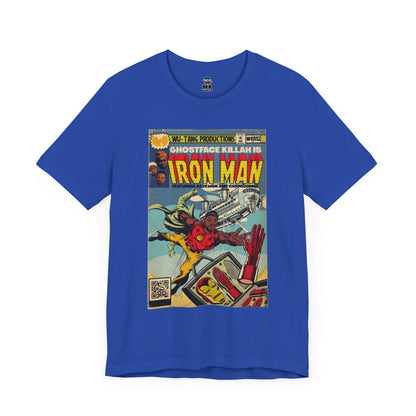 Ghostface - Iron Man - Unisex Jersey Short Sleeve Tee