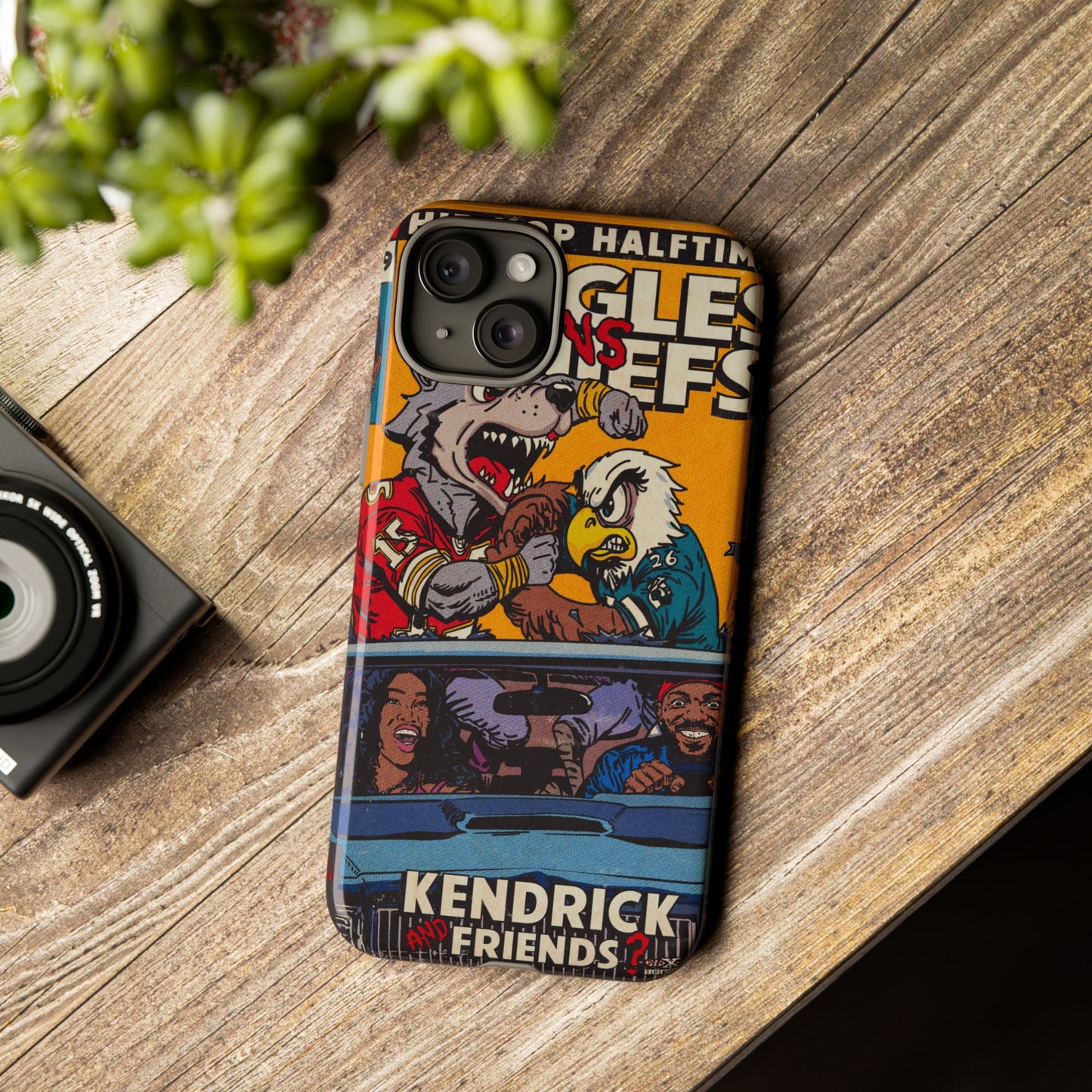 Kendrick & SZA - 2025 Halftime - Eagles vs Chiefs - Tough Phone Cases