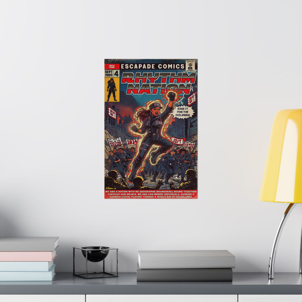 Rhythm Nation - Matte Vertical Posters