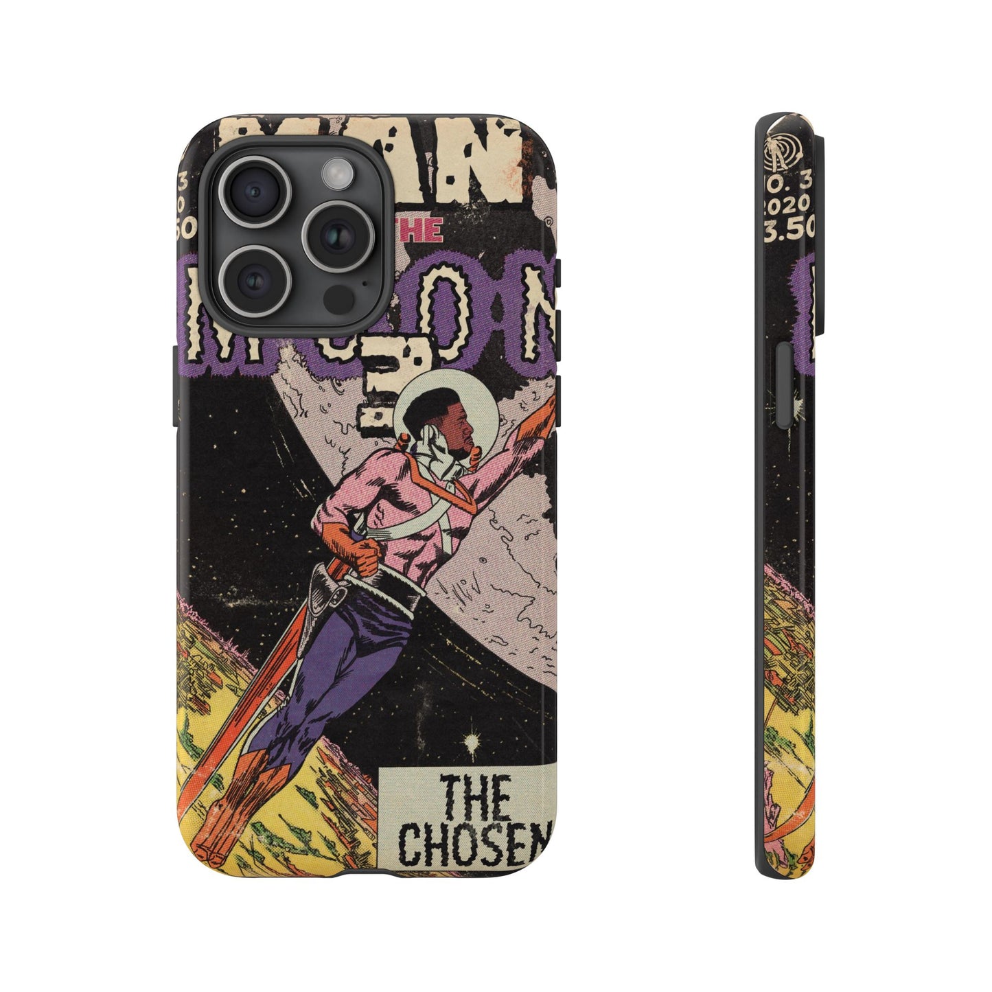 Man on the Moon 3 - Tough Phone Cases