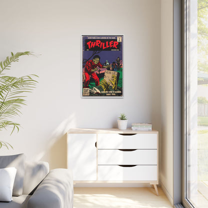Michael Jackson- Thriller - Gallery Canvas Wraps, Vertical Frame