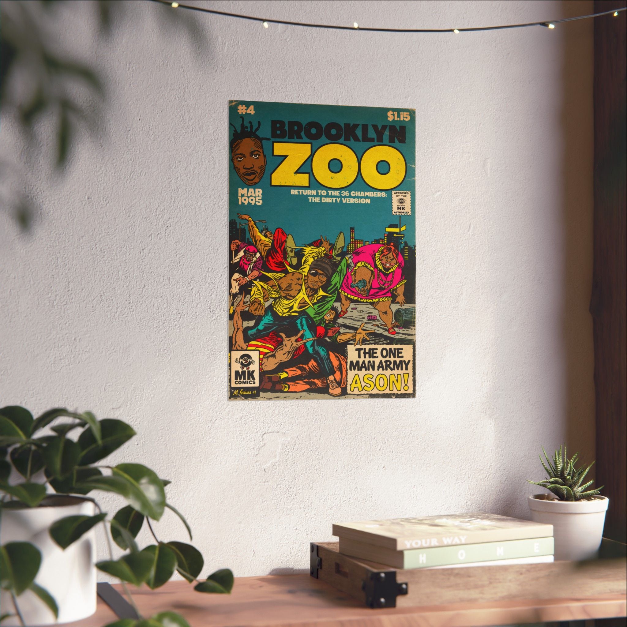 Brooklyn Zoo - Vertical Matte Poster