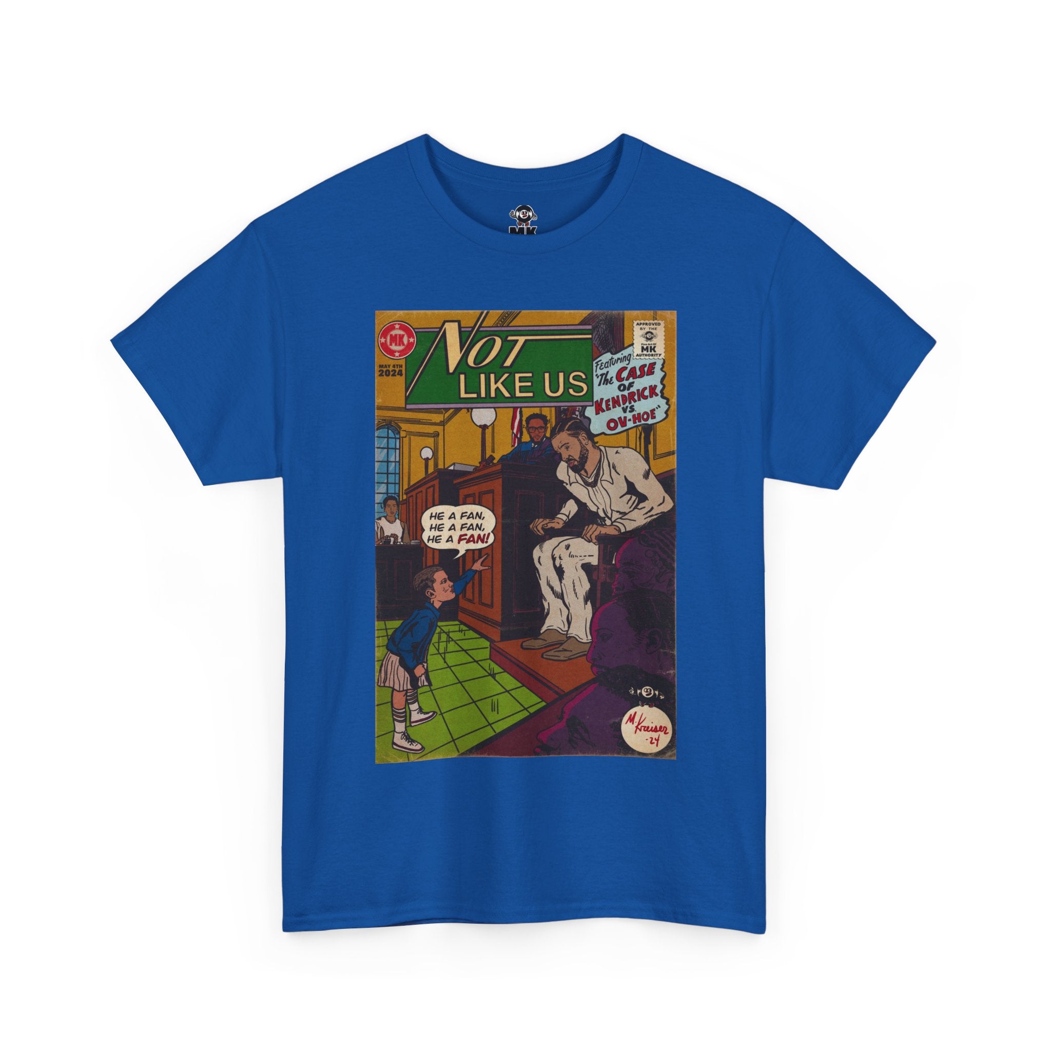 Not Like Us - MK Classic - Unisex Heavy Cotton Tee