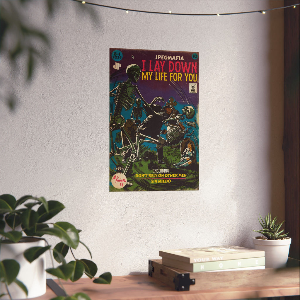 I Lay Down My Life For You - Matte Vertical Poster
