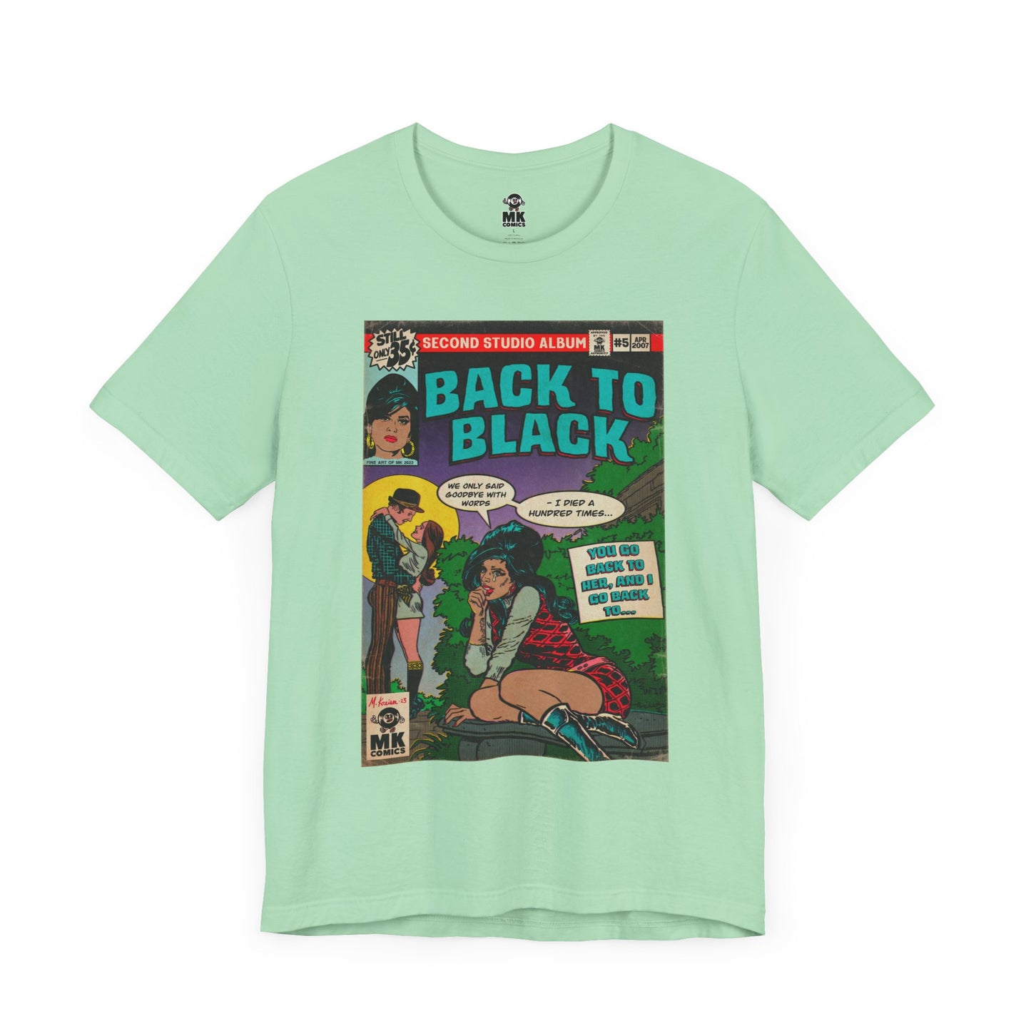 Back to Black - Unisex Jersey Short Sleeve Tee