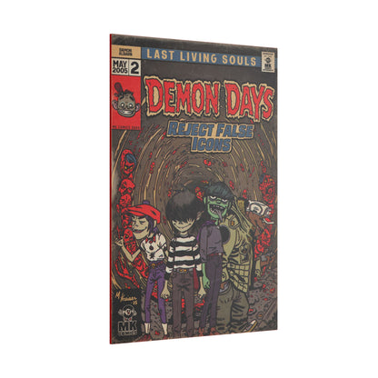 Demon Days - Matte Canvas, Stretched, 0.75" (Multi-Size)