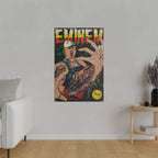 Em - Comic Book Art - Matte Canvas, Stretched, 0.75"
