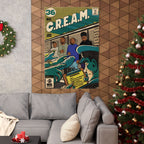 C.R.E.A.M - Comic Book Art - Vertical Matte Poster