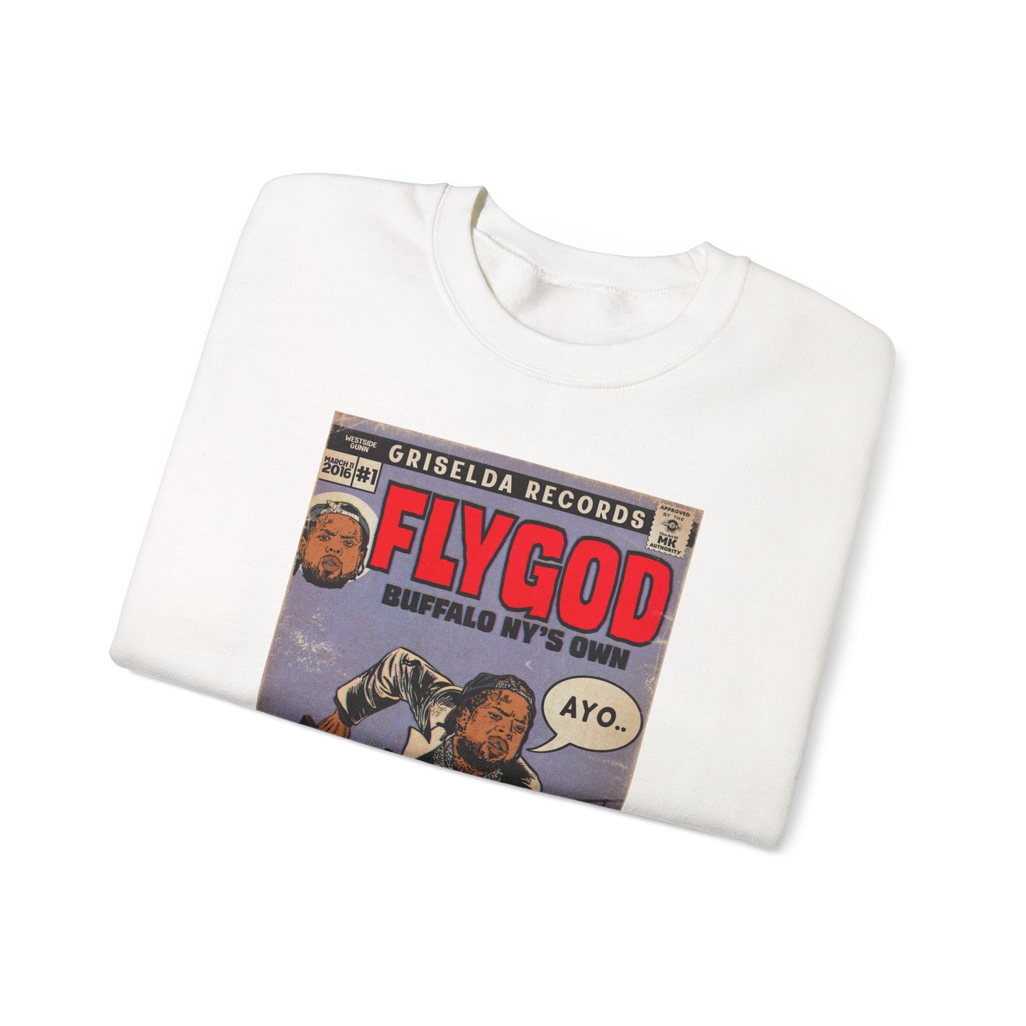 Flygod - Unisex Heavy Blend™ Crewneck Sweatshirt