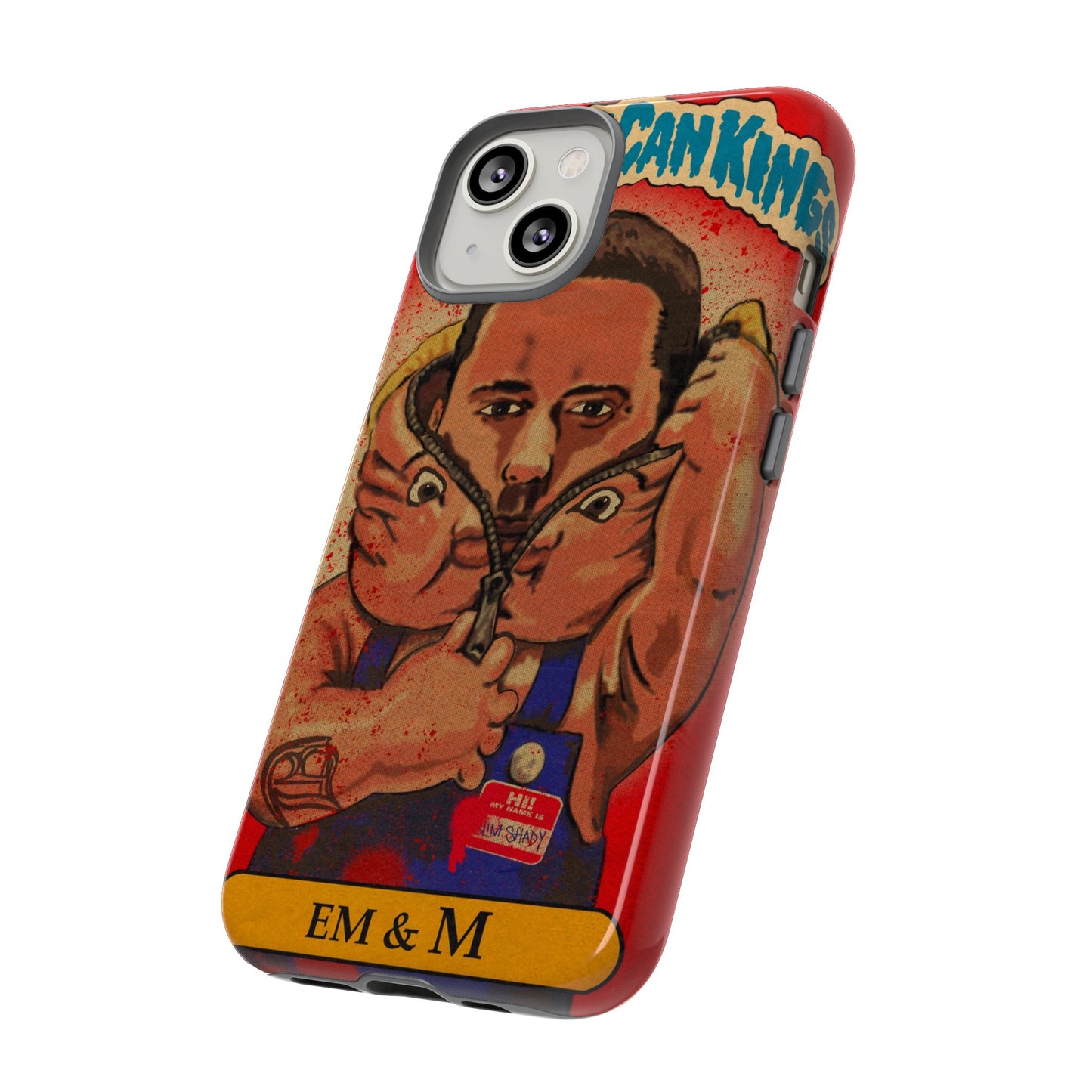 Em & M - Garbage Can Kings - Eminem - Tough Phone Cases