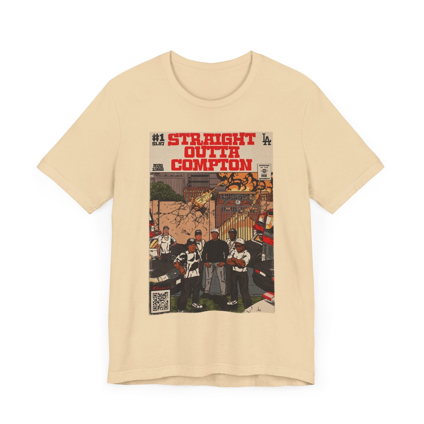 NWA - Compton’s Most Wanted - Unisex Jersey Short Sleeve Tee