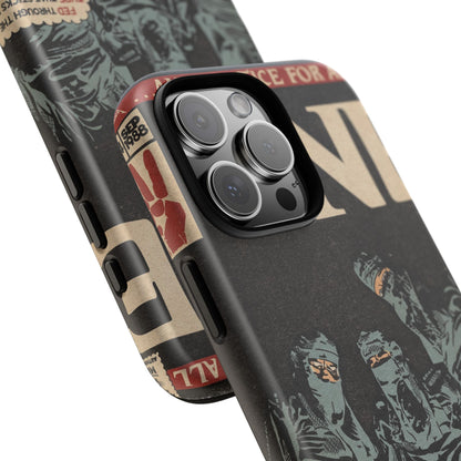 Metallica- One - Johnny Got His Gun Comic Book Art - Tough Phone Cases