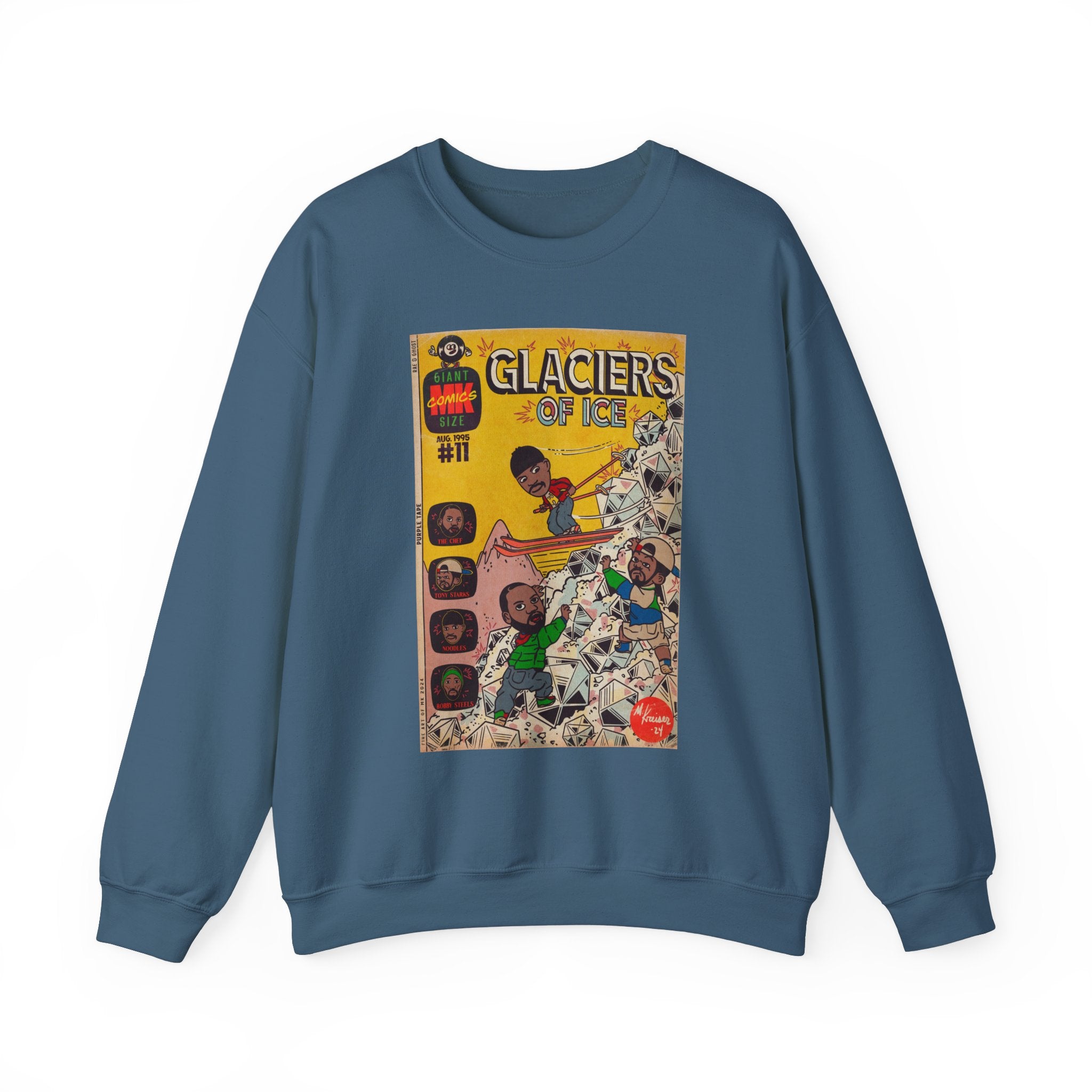 Glaciers of Ice - Unisex Heavy Blend™ Crewneck Sweatshirt