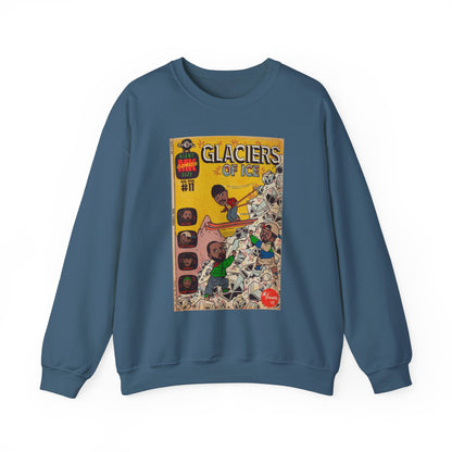 Rae, Ghost, Masta - Glaciers of Ice - Unisex Heavy Blend™ Crewneck Sweatshirt
