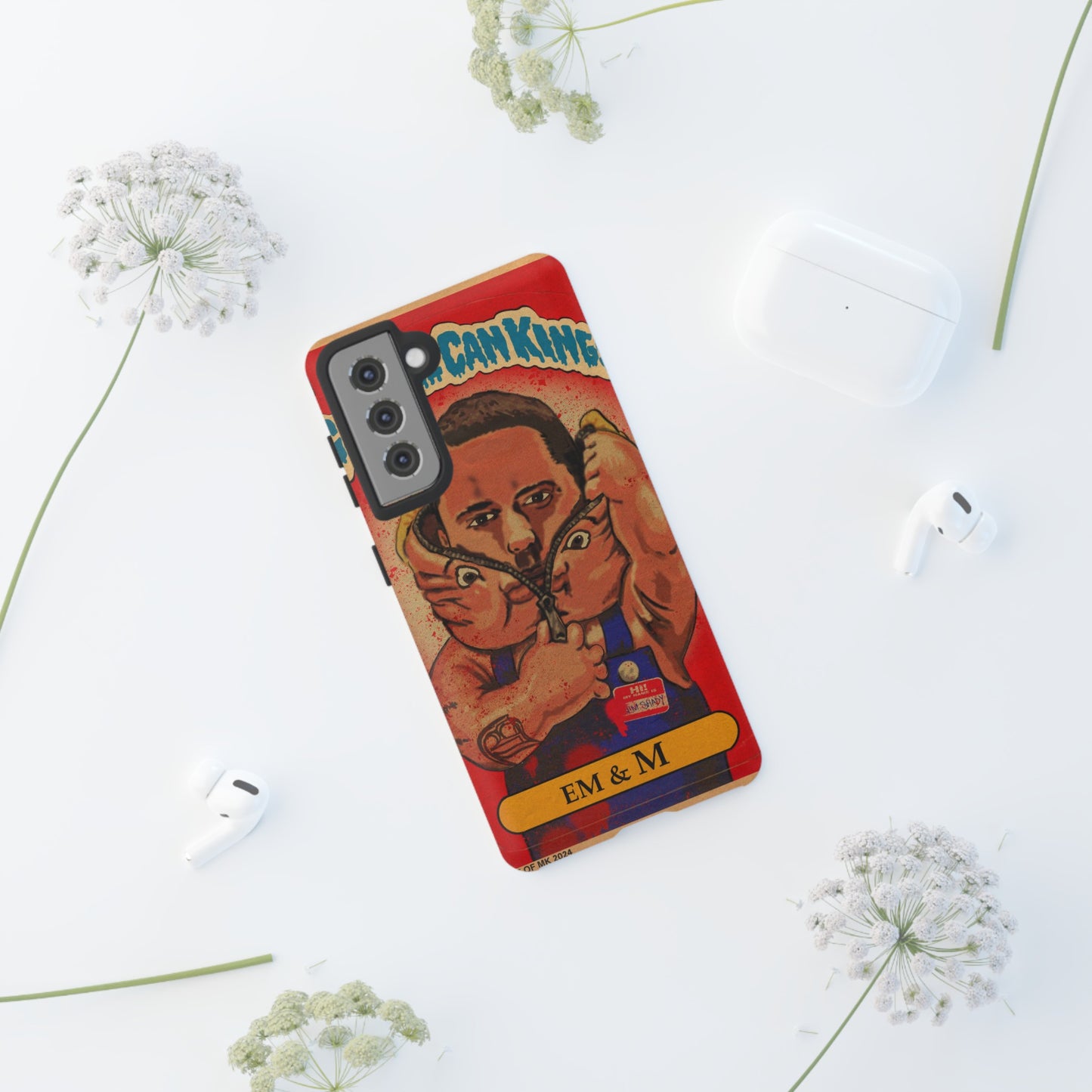 Em & M - Garbage Can Kings - Eminem - Tough Phone Cases