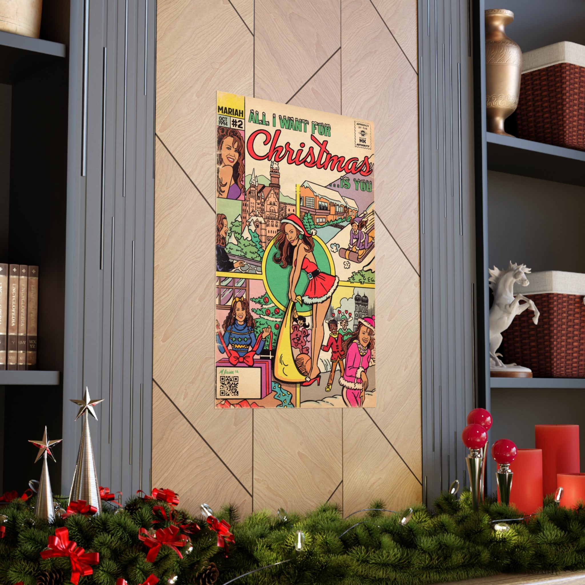 All I Want For Christmas.. - Vertical Matte Poster