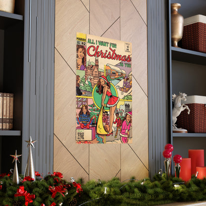 Mariah Carey - All I Want For Christmas.. - Vertical Matte Poster