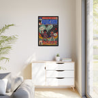 Aquemini - Comic Book Art - Matte Canvas, Framed (Multi-color)