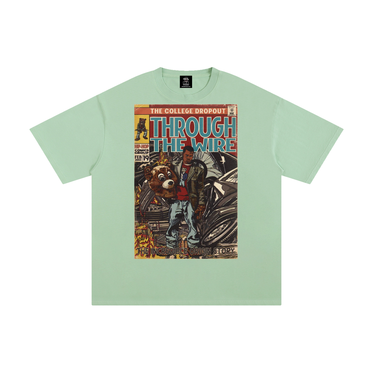 Through the Wire - Unisex Pure Cotton T-Shirt