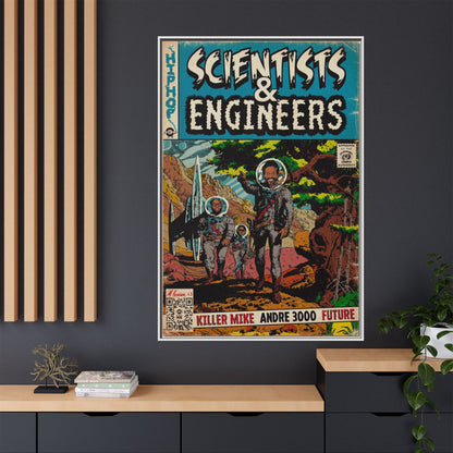 Killer Mike - Scientists & Engineers - Andre 3000 - Future - Gallery Canvas Wraps, Vertical Frame