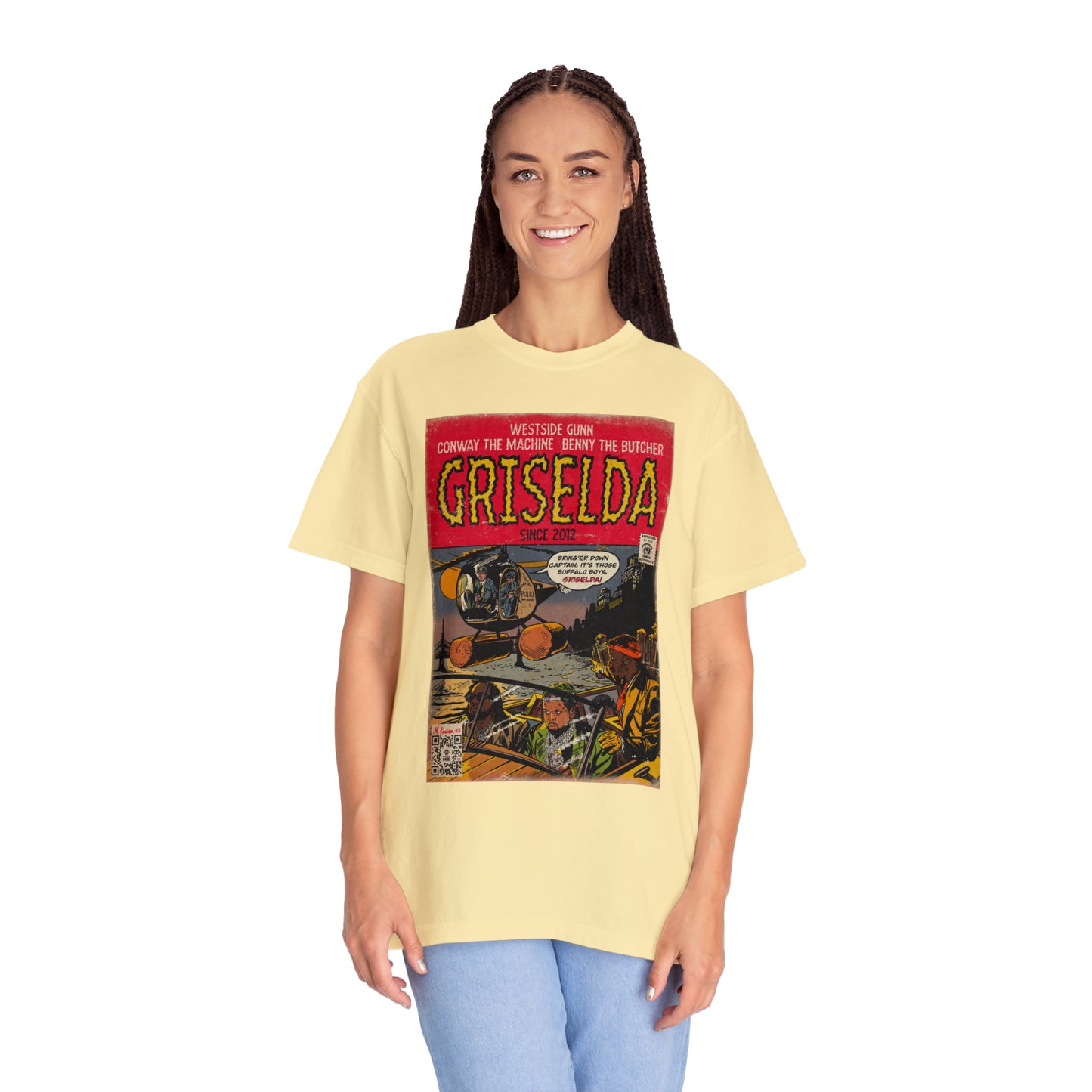 Griselda sample - Unisex Garment-Dyed T-shirt