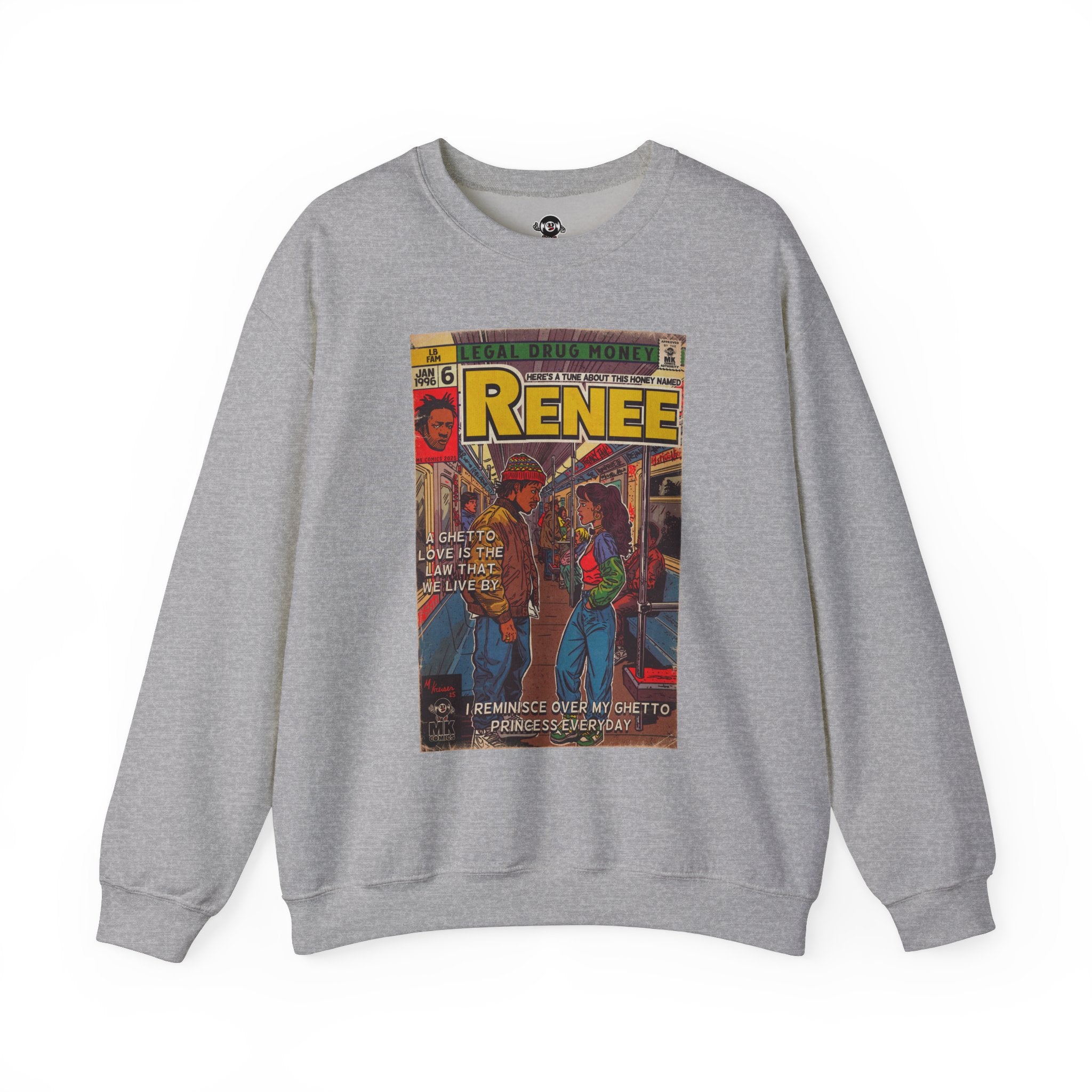 Renee - Unisex Heavy Blend™ Crewneck Sweatshirt