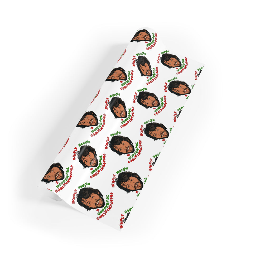 Wonderful Christmastime- Christmas- Gift Wrapping Paper Rolls, 1pc