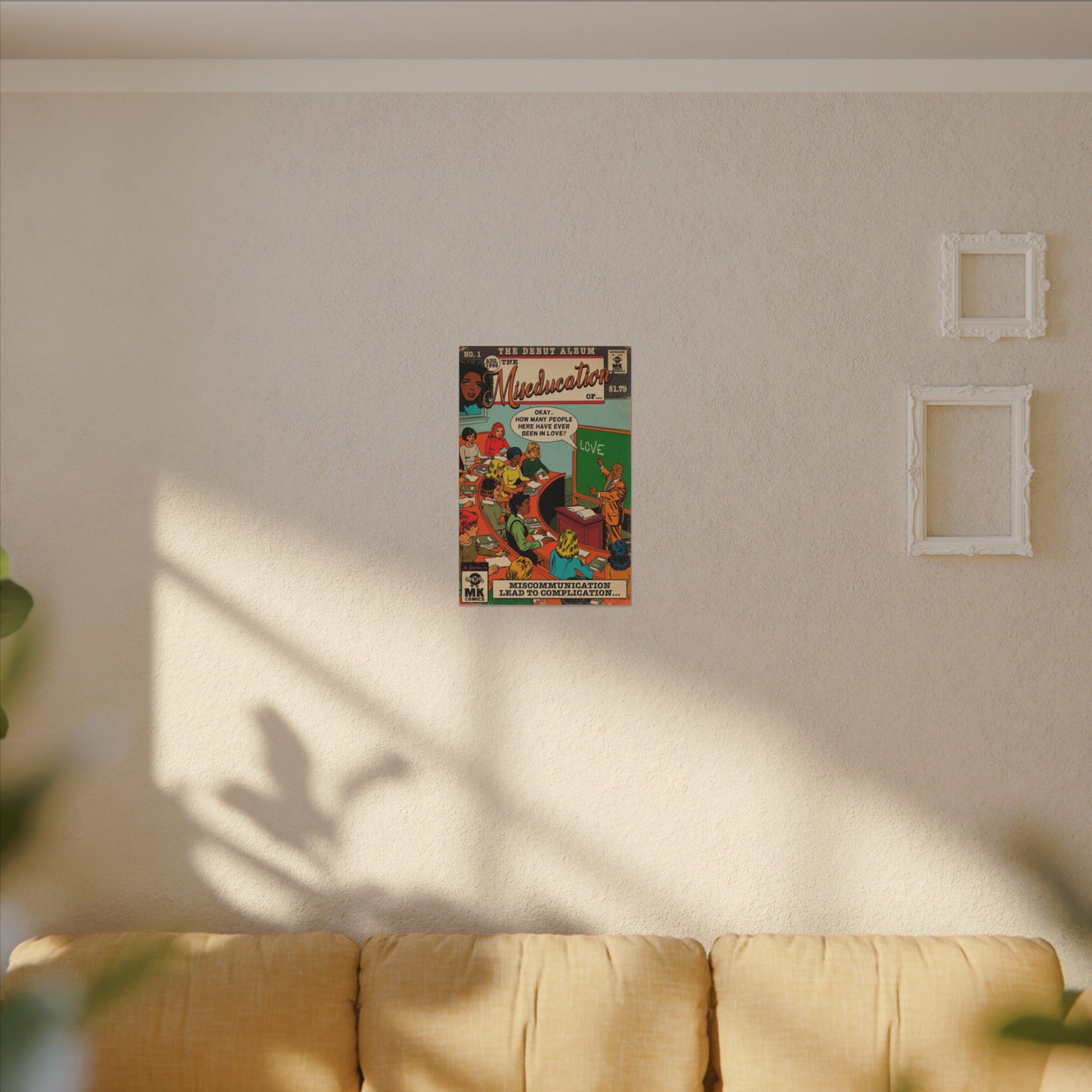 The Miseducation of.. - Matte Canvas, Stretched