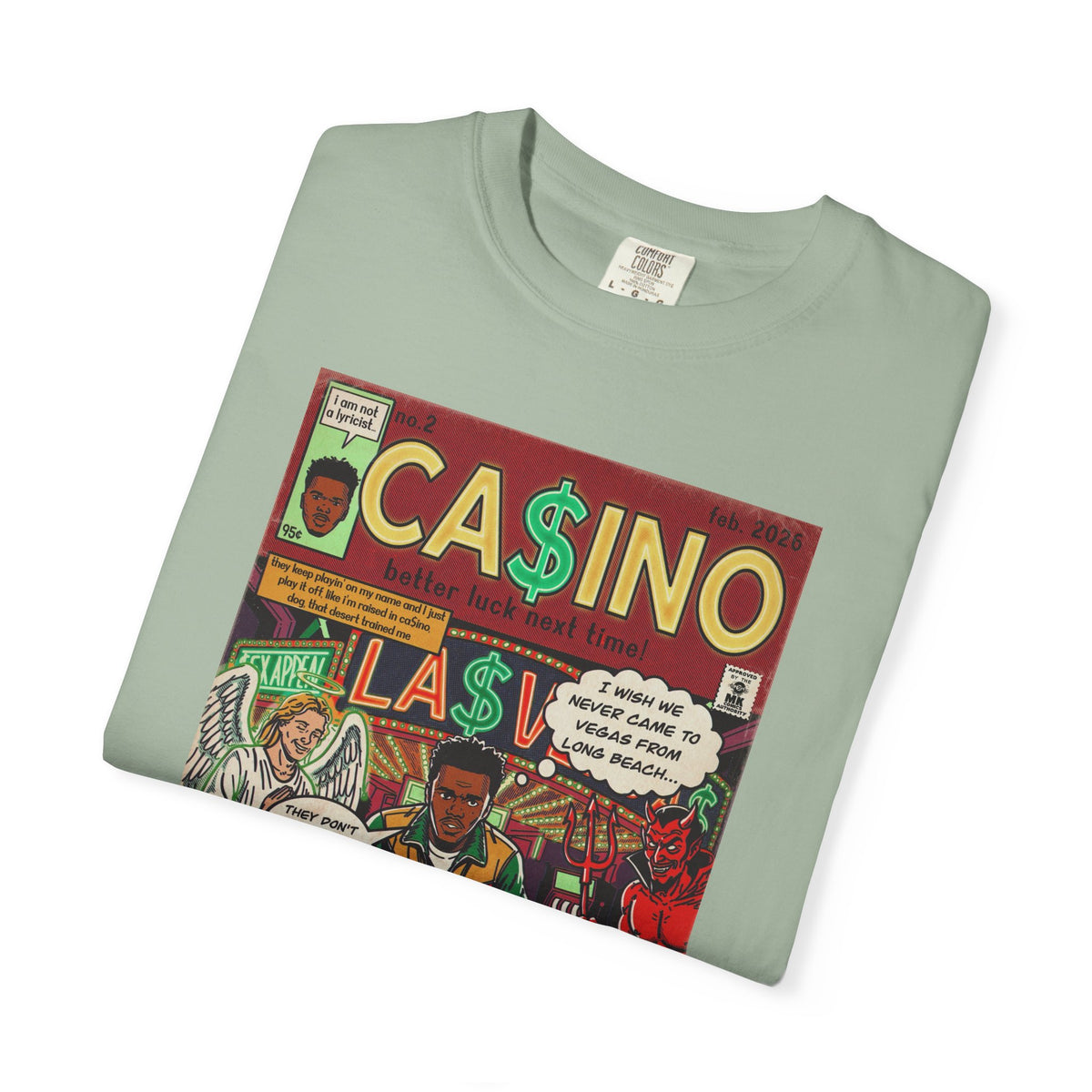 Casino - Unisex Comfort Colors T-shirt