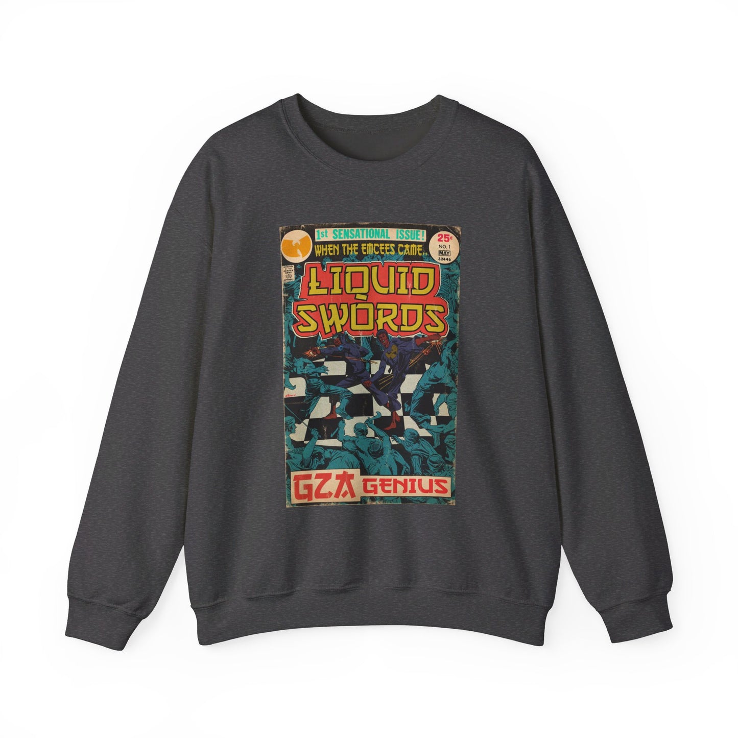 GZA/Genius - Liquid Swords - Unisex Heavy Blend™ Crewneck Sweatshirt