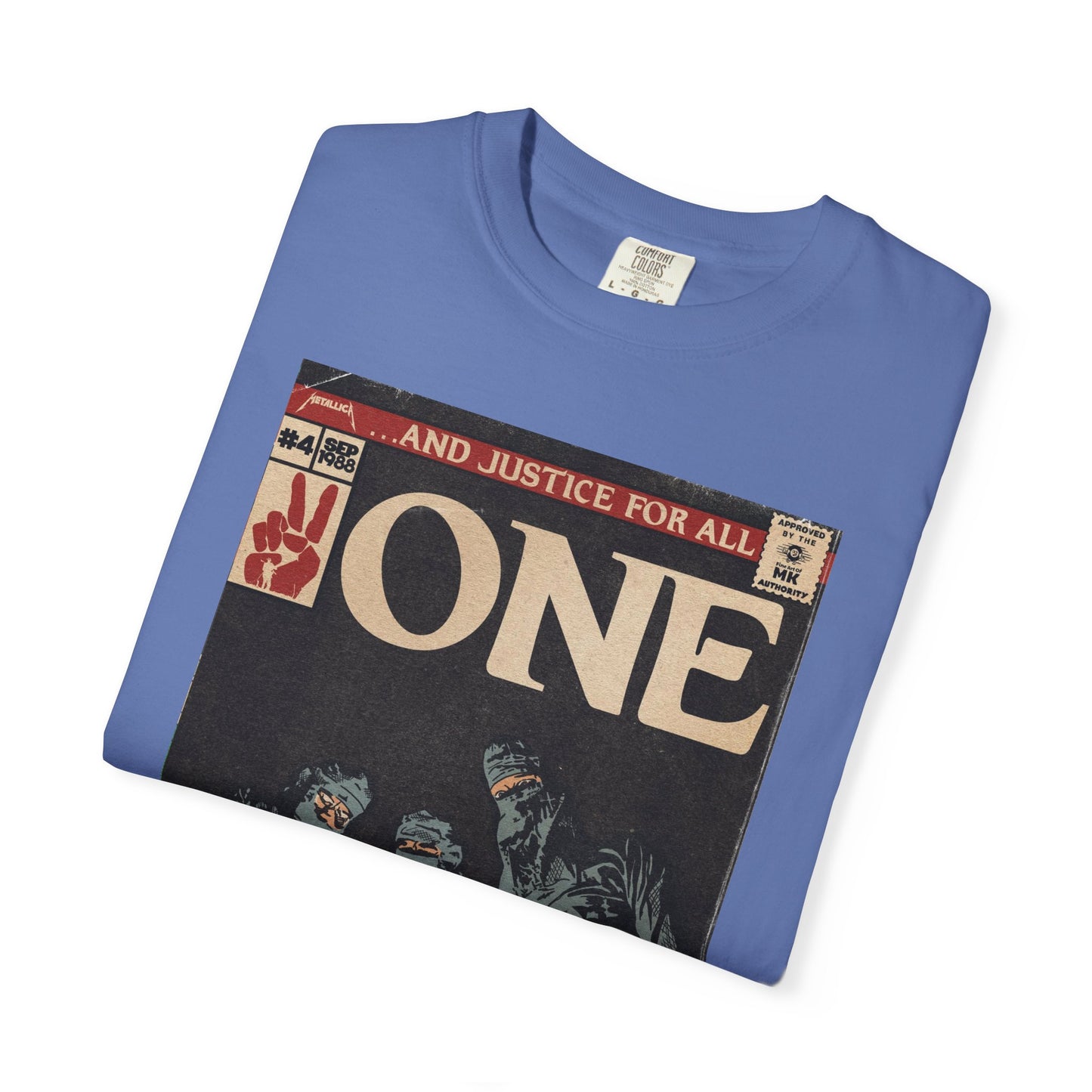 Metallica - One - Unisex Comfort Colors T-shirt