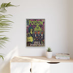 Poison - Matte Canvas, Framed (Multi-color)