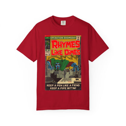Rhymes Like Dimes - Unisex Comfort Colors T-shirt