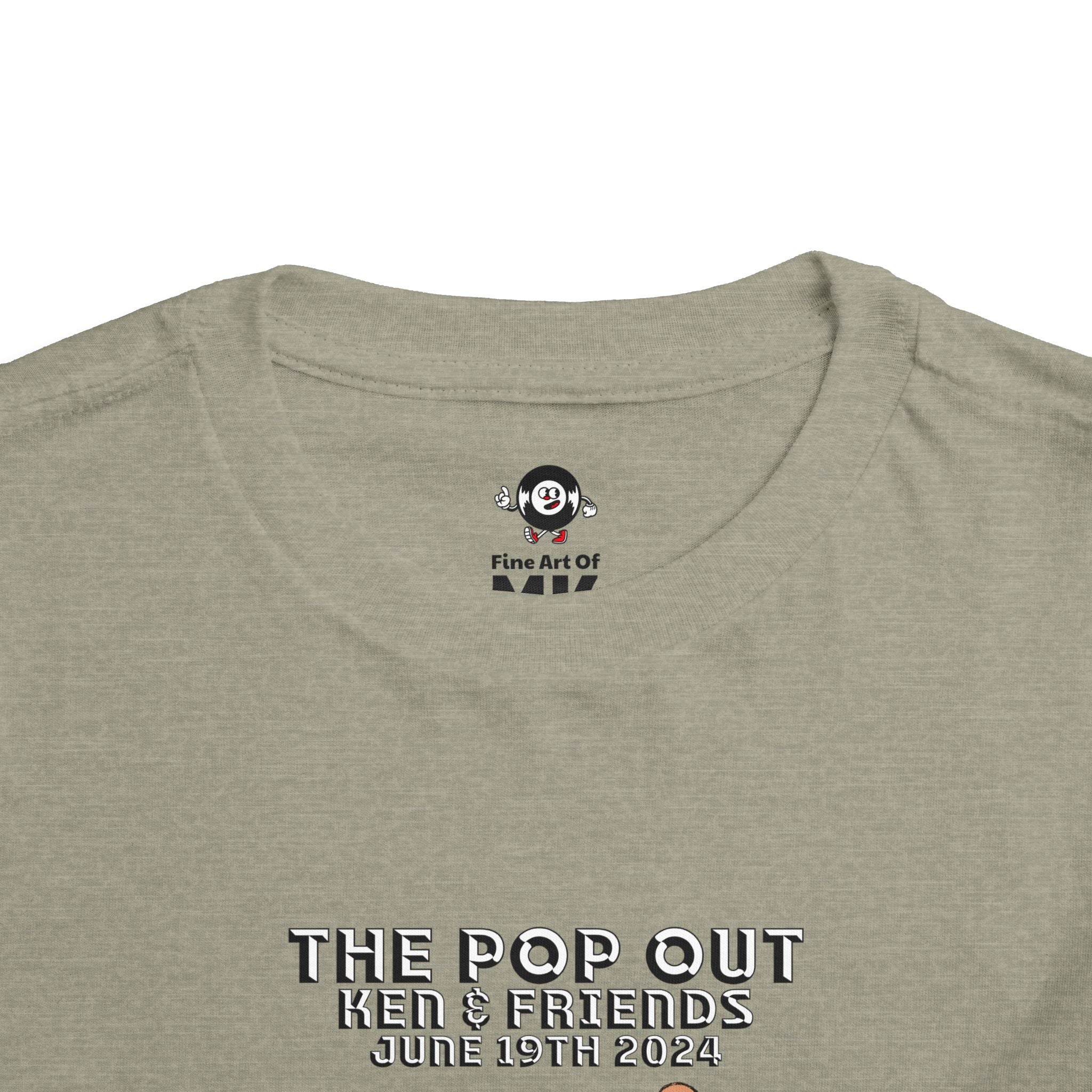 The Pop Out - Toddler Short Sleeve Tee