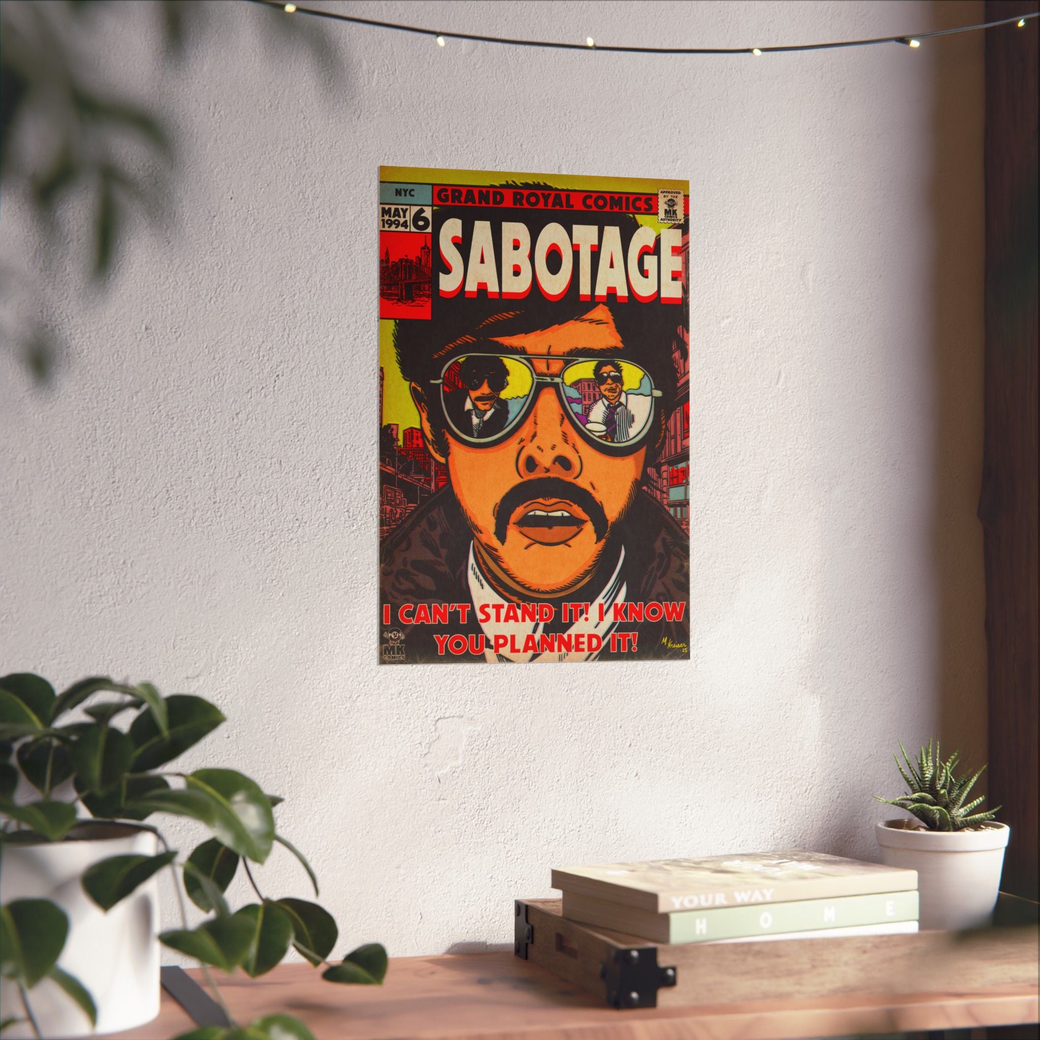 Sabotage - Matte Vertical Posters