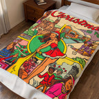 All I Want for Christmas - Velveteen Plush Blanket