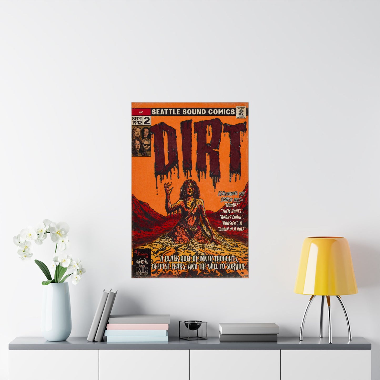 Dirt - Matte Vertical Posters