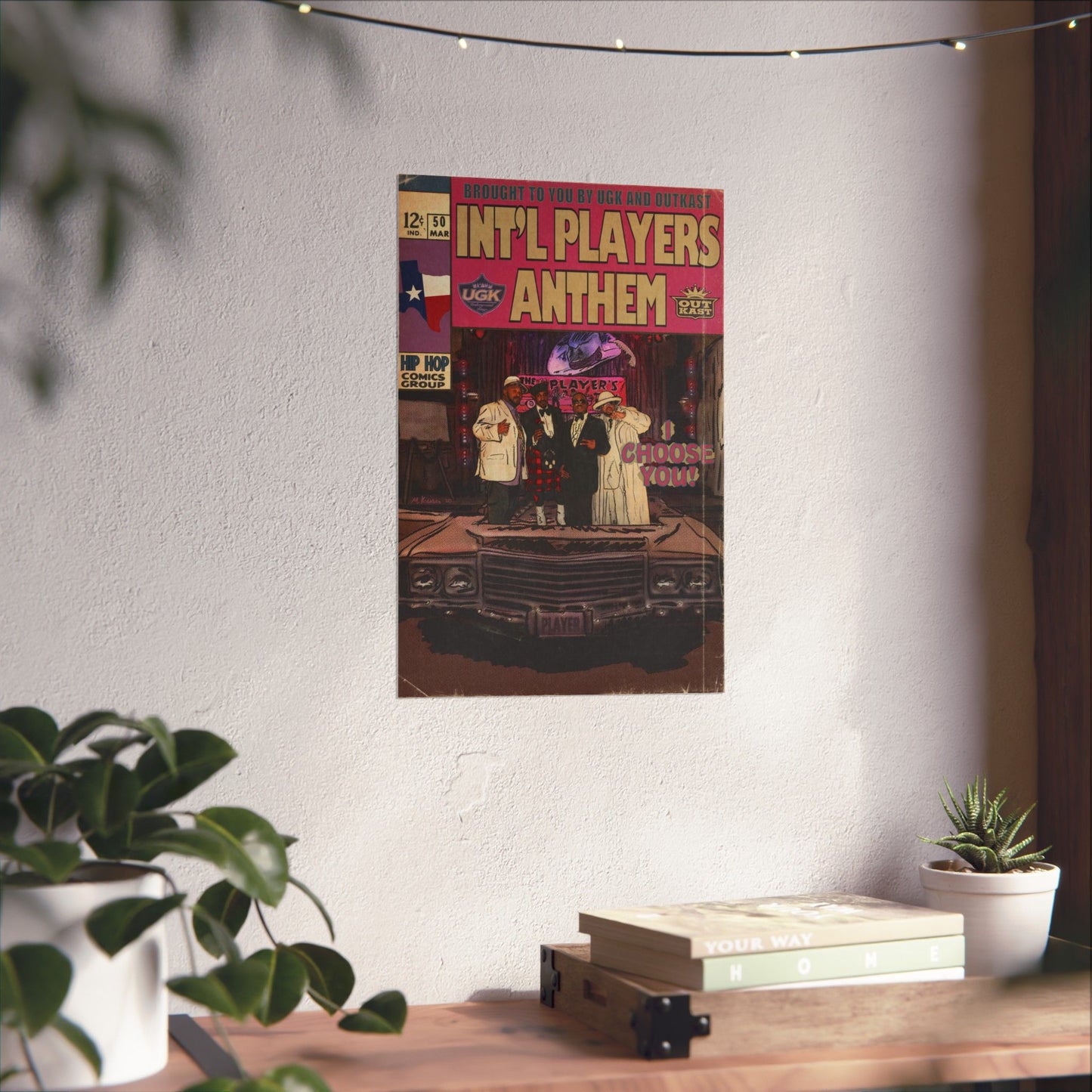 UGK & OutKast - Int’l Players Anthem- Matte Vertical Poster