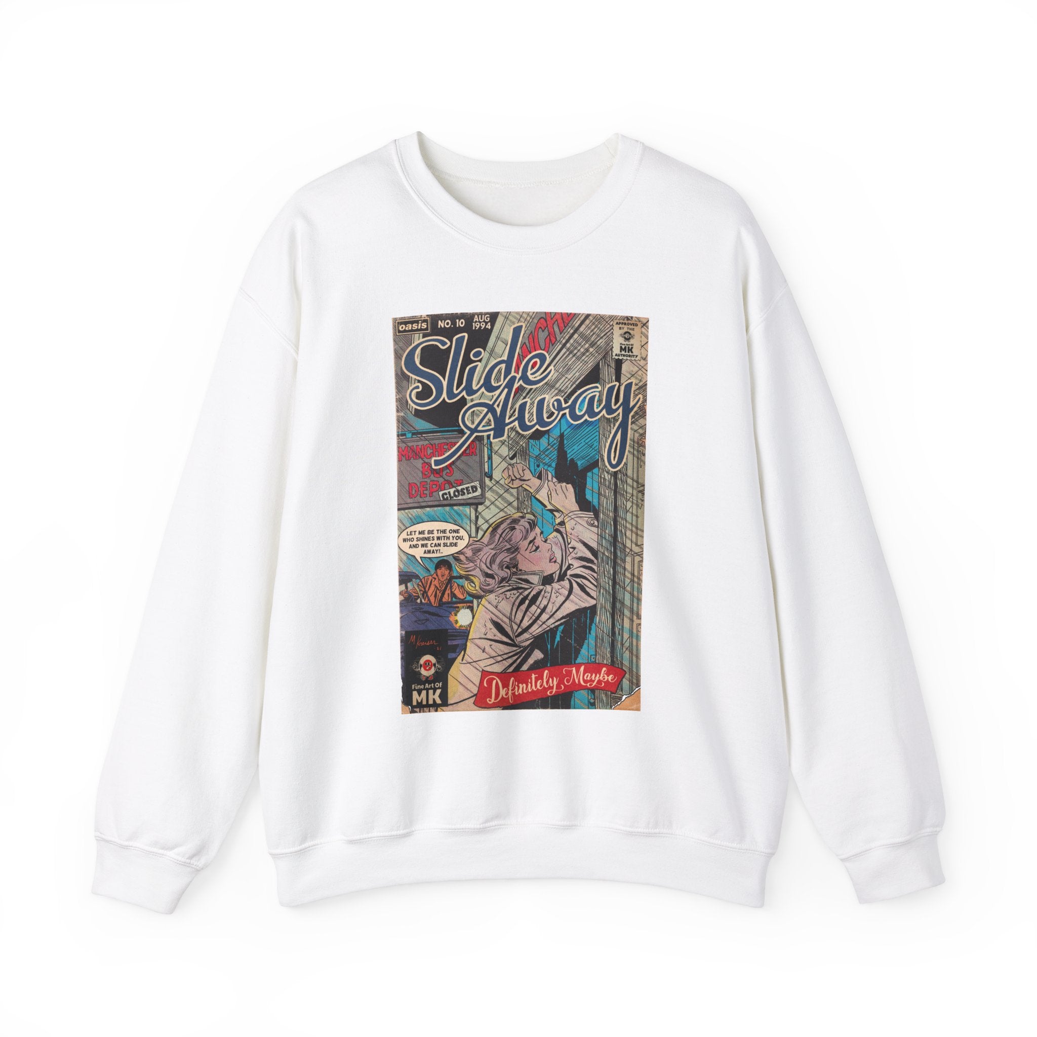 Slide Away - Unisex Heavy Blend™ Crewneck Sweatshirt