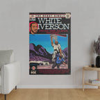 White Iverson - Matte Canvas, Stretched, 0.75"