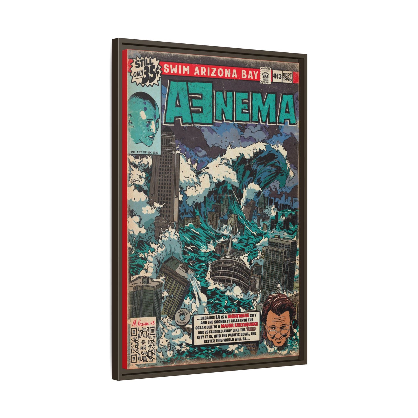 Tool - Aenema - Gallery Canvas Wraps, Vertical Frame