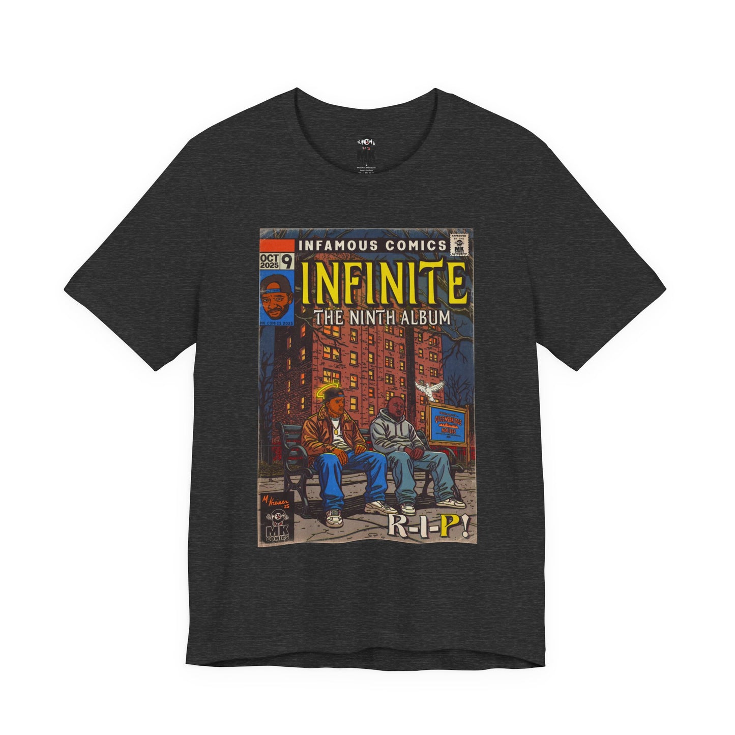 Infinite - Comic Book Art - Unisex Jersey Short Sleeve Tee
