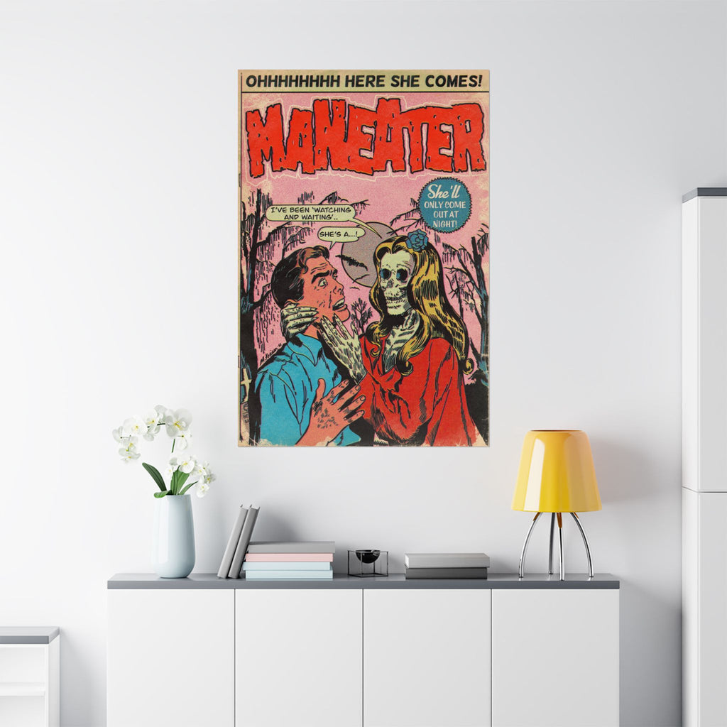 Maneater - Matte Vertical Posters