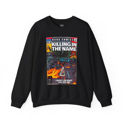 Rage - Killing In the Name - Unisex Heavy Blend™ Crewneck Sweatshirt