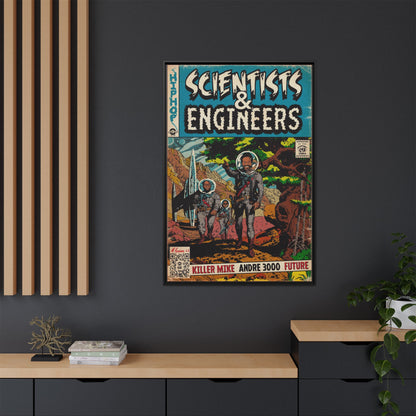 Killer Mike - Scientists & Engineers - Andre 3000 - Future - Gallery Canvas Wraps, Vertical Frame