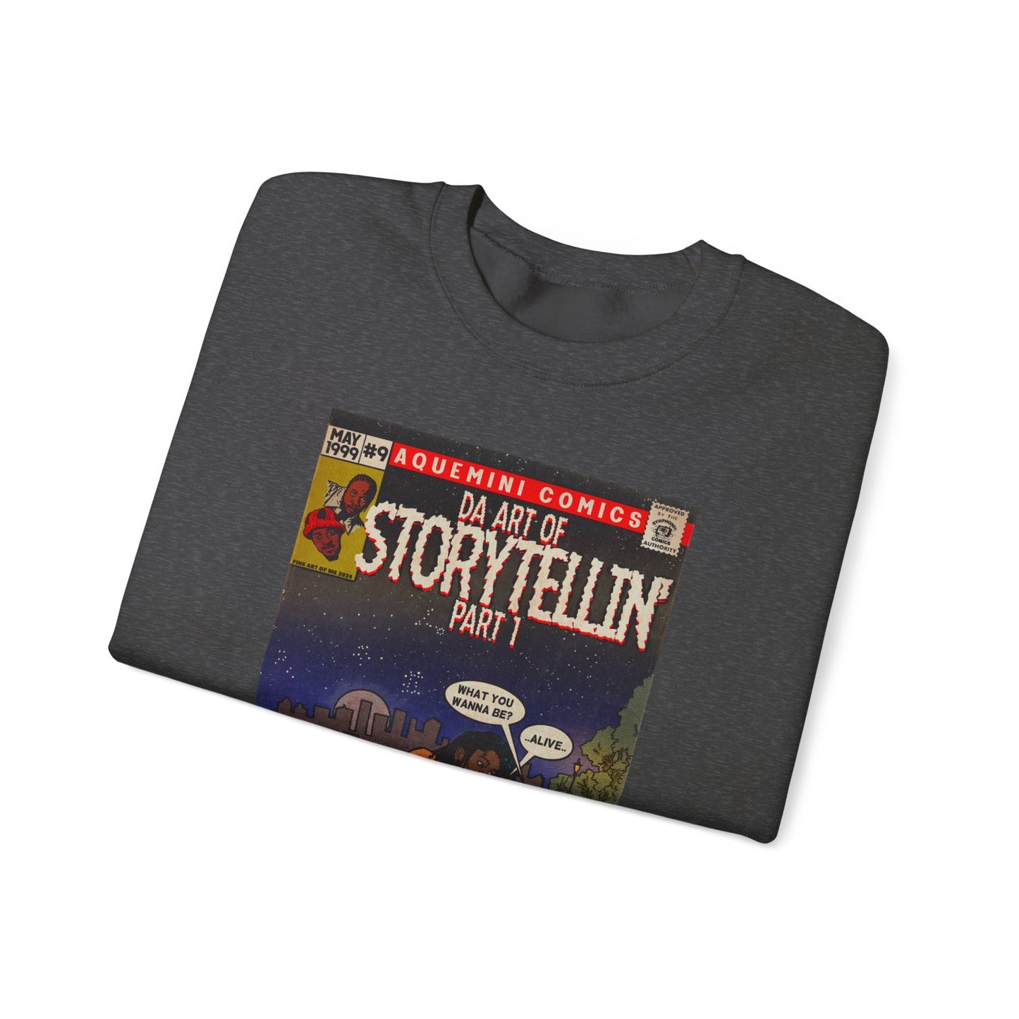 Da Art of Storytellin’ Part 1 - Unisex Heavy Blend™ Crewneck Sweatshirt